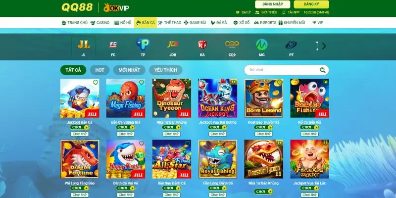 bắn cá qq88 thưởng lớn