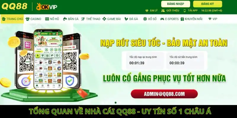 Tổng quan về nhà cái QQ88 uy tín